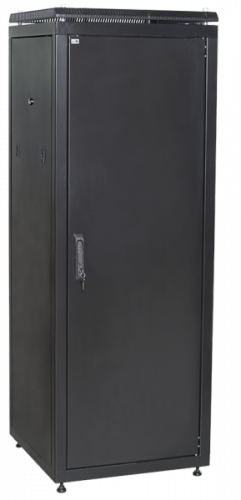 Изображение Шкаф сетевой 19дюйм  LINEA N 33U 600х1000мм металлическая передняя дверь черн. ITK LN05-33U61-M 