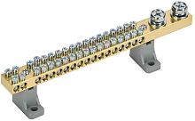 Изображение Шина нулевая N на двух угловых изоляторах 200А ШНИ-10х18-36-L2-С IEK YNN30-36-C2-K03 