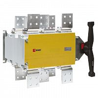 Изображение Рубильник-переключатель 2500A 3P c рукояткой управления для прямой установки PowerSwitch EKF pscs-2500-3 