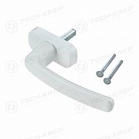 Изображение Ручка оконная Fit штифт 35 пластик бел. (уп.1шт) Tech-Krep 148130 