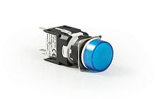 Изображение Арматура сигнальная 16мм круглая 12-24 AC/DC син. EMAS D070YXM 