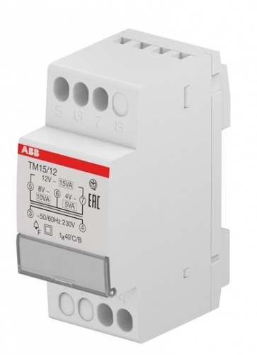 Изображение Трансформатор звонковый TM15/24 ABB 2CSM228745R0802 