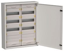 Изображение Корпус ЩРн-96 (2х48) TITAN 5 710х570х140 IP31 метал. сер. IEK TI5-50-N-2X048-31-7035 