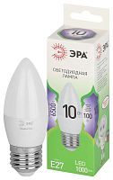 Изображение Лампа светодиодная GREEN LINE B35-10W-865-E27 GL 10Вт свеча 6500К свет холод. E27 Эра Б0067125 