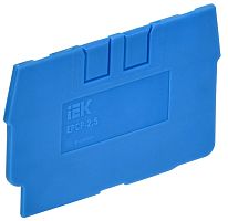 Изображение Заглушка для колодки клеммной CP 2.5кв.мм син. ARMAFIX IEK AF-CT20-00-K07-002-ZGL 