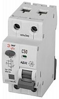Изображение Выключатель автоматический дифференциального тока 1P+N C50 30мА тип АC защита 230В АВДТ 4.5кА PRO D32E2C50АC30P АД32 электронное Эра Б0057359 