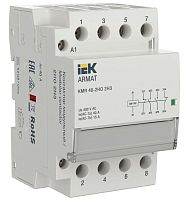 Изображение Контактор модульный KMR 40А 230В AC 2НО 2НЗ ARMAT IEK AR-KMR10-040-22-230 