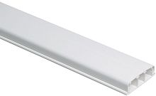 Изображение Кабель-канал плинтусный 80х20 L2000 пластик ЭЛЕКОР IEK CKK20-080-020-1-K01 