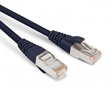 Изображение Патч-корд кат.5E F/UTP экранир. LSZH PC-LPM-STP-RJ45-RJ45-C5e-0.5M-LSZH-BK 0.5м черн. Hyperline 230085 