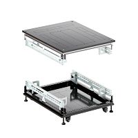 Изображение Крыша основание преперфорированные IT-CQE 800х800 RAL9005 DKC RBIT808F 