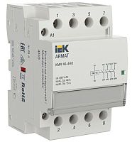 Изображение Контактор модульный KMR 40А 230В AC 4НО ARMAT IEK AR-KMR10-040-40-230 