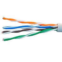 Изображение Кабель витая пара UTP кат.5E 4х2х0.64 solid Cu нг(А)-LSLTx In Long Ethernet (м) SUPRLAN 01-0356-1 