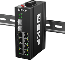 Изображение Промышленный управляемый коммутатор уровня L2 ML2-2GX/SFP-8GTP, 2 порта 1000Base-X SFP, 8 портов 10/100/1000Base-T(X) RJ45 c PoE, монтаж на динрейку TSX EKF TSX-ML2-2GX/SFP-8GTP 