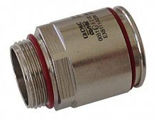 Изображение Муфта труба-коробка взрывозащищенная Ex e DT 50мм M50х1.5 IP66/67 никелир. латунь DKC EX6111-A50 