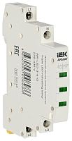 Изображение Лампа индикаторная тройная LED 230-415В AC зел. ARMAT IEK AR-LED-3-4-G 