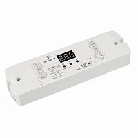 Изображение Конвертер SMART-K38-DMX (12-24V, SPI, 2.4G) (Arlight, IP20 Пластик, 5 лет) 28411 