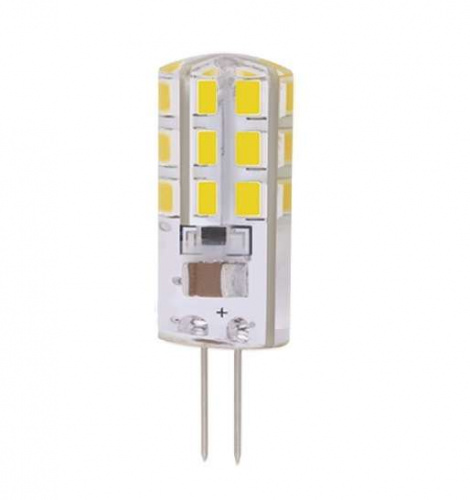 Изображение Лампа светодиодная LED 3Вт G4 200Lm белый 220V/50Hz (блистер 2 шт.) 1036643B 