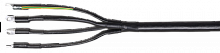Изображение Комплект муфты концевой ПКВтп внутренней установки 4х150/240 с болтовыми наконечниками ПВХ/СПЭ изоляция 1кВ IEK UZM-XLK1-VN4-150240S 