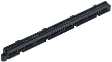Изображение Суппорт для шин в корп. (ширина 18 мод.) TEKFOR IEK TF-KP00D-S-18 