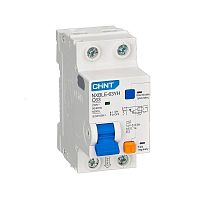 Изображение Выключатель автоматический дифференциального тока 2п (1P+N) C 32А 30мА тип A 6кА АВДТ NXBLE-63YH C32 электрон. (R) CHINT 515294 