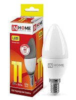 Изображение Лампа светодиодная LED-СВЕЧА-VC 11Вт 230В E14 3000К 990лм IN HOME 4690612020464 