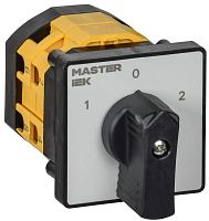 Изображение Переключатель кулачковый 10А (сх. 52) стандартная рукоятка IEK MI-CS10-010-052 