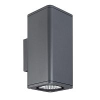 Изображение Светильник светодиодный LGD-EVO-WALL-TWIN-S100x100-2x12W Day4000 (GR 44 deg 230В) IP54 металл Arlight 046194 