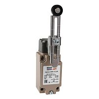 Изображение Выключатель концевой OptiLiS D4B-4118N рычаг регулируемый 50мм с роликом резинов. EN 50041 XCKJ10549H29 КЭАЗ 378996 