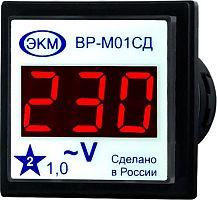 Изображение Вольтметр цифровой ВР-М01-29СД АС15-450В УХЛ2 (спец.) Меандр A8302-19911960 