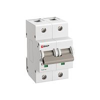 Изображение Автоматический выключатель ВА 47-125 2P 63А (C) 15кА PROXIMA EKF mcb47125-2-63C 