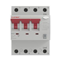 Изображение Выключатель автоматический дифференциального тока YON max типа MDR 3P+N 10мА 10А хар-ка C 6кА тип A DKC MDR63N-3N1C10-A 