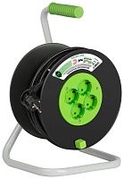 Изображение Удлинитель на пластик. катушке 4х20м с заземл. KAT-3x1.5-20m Greenline ПВС 3х1.5 Эра Б0065135 