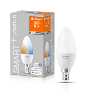 Изображение Лампа светодиодная SMART+ WiFi Candle Tunable White 40 5Вт/2700-6500К E14 LEDVANCE 4058075485556 