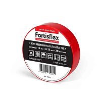 Изображение Изолента ПВХ 15х0.13х20 красн. Fortisflex 90807 
