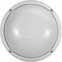 Изображение Светильник светодиодный настенный  ДБП-7w 4000К 520Лм круглый пластиковый IP65 белый ОНЛАЙТ    арт. 71685  19663 
