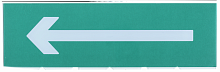 Изображение Сменное табло "Стрелка налево" зеленый фон IEK RLPC10-02-30-10-NAL 