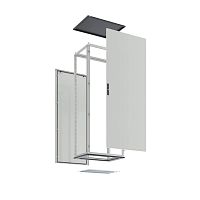 Изображение Комплект напольного корпуса CQE N с двустворчатой дверью и с задней панелью 1400х1200х400мм RAM block DKC R5CQEN14124 