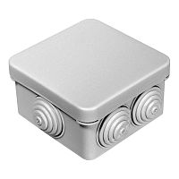 Изображение Коробка распределительная ОП безгалогенная (HF) атмосферостойкая 70х70х40 Промрукав 40-0205 