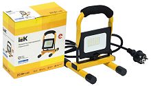 Изображение Прожектор светодиодный СДО 06-20П 6500К IP65 переносной черн. IEK LPDO603-020-65-K02 