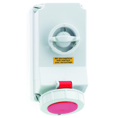 Изображение Розетка 16А 5п 6ч 400В IP67 с блокировк. Bals 16527 