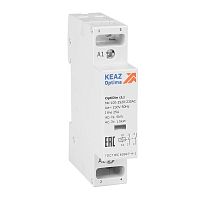 Изображение Контактор модульный OptiDin MK-100-2520-230AC (L) КЭАЗ 343730 