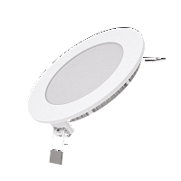 Изображение Светильник светодиодный ДВО-6вт 2700К,360Лм,IP20,круг slim белый GAUSS  939111106 
