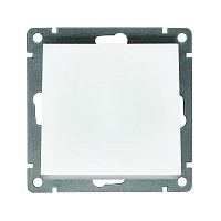 Изображение Выключатель 1-кл. СП Афина 10А IP20 механизм бел. Universal A0021 