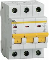 Изображение Автомат  IEK (ИЭК) ВА 47-29  3Р  13А  тип C  4,5кА  на DIN-рейку  MVA20-3-013-C 