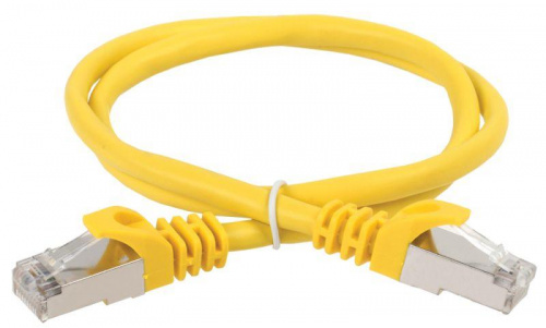 Изображение Патч-корд ITK категория 5е UTP 3 метр PVC желтый PC05-C5EF-3M 