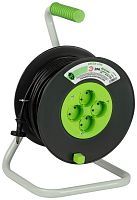 Изображение Удлинитель на пластик. катушке 4х50м без заземл. KAT-2x1.5-50m Greenline ПВС 2х1.5 Эра Б0065097 