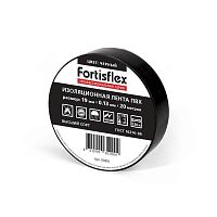 Изображение Изолента ПВХ 19х0.13х20 черн. Fortisflex 90816 