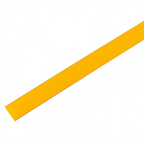 Изображение Трубка термоусадочная 10/5.0 мм желт. 1м (уп.50шт) PROCONNECT 55-1002 