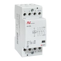 Изображение Контактор модульный КМ 25А 4NO 24В AC (2 мод.) AVERES EKF km-av-2-25-40-24V 