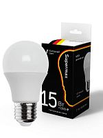 Изображение Лампа светодиодная Supermax стандарт А60 15Вт цоколь E27 230В цветность 6400К КОСМОС Sup_LED15wA60E2764 